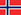 Flagge Norwegens