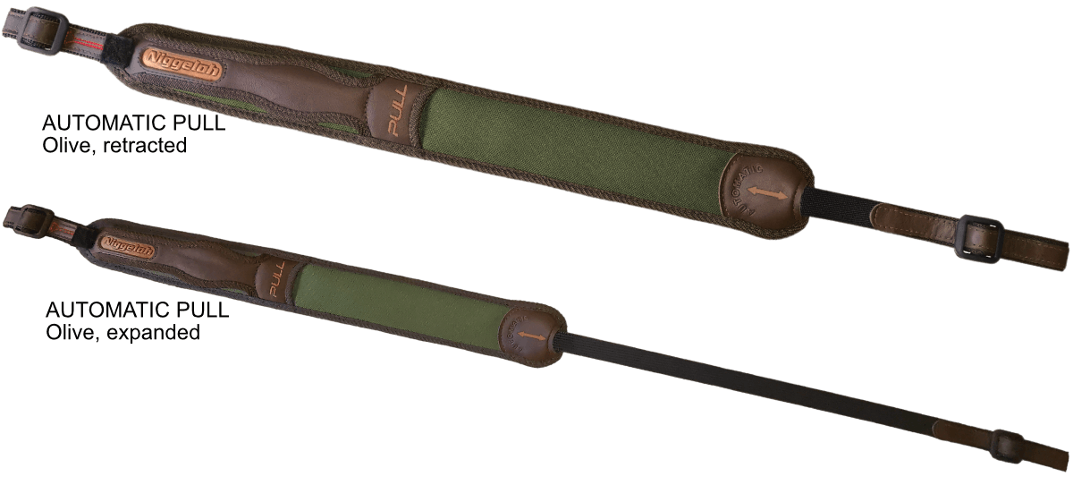 Rifle Sling AUTOMATIC PULL in olive