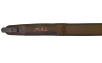 Detail of Gun Sling PULL in brown
