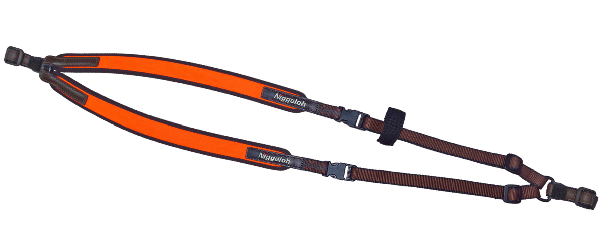 Rucksackgewehrgurt Orange