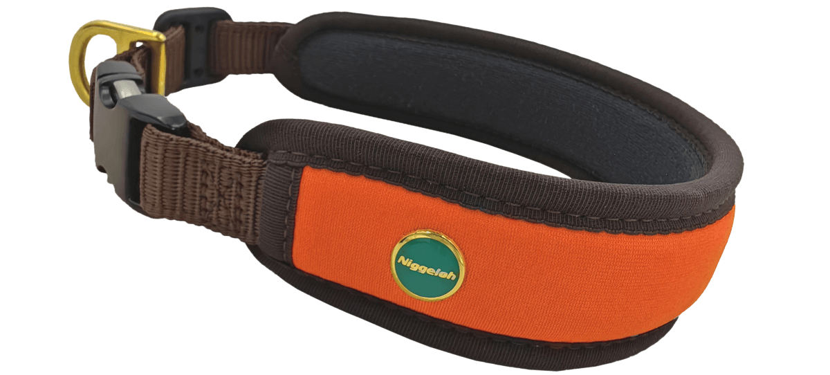 Halsung FASHION in orange/braun