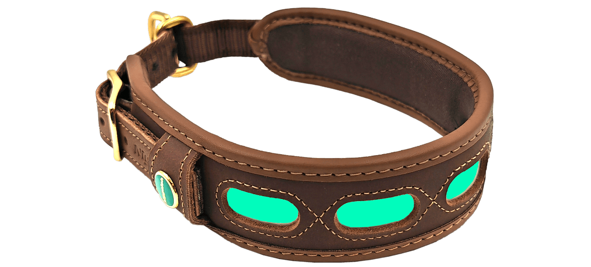 Lederhalsung LICHTBLICK Größe S