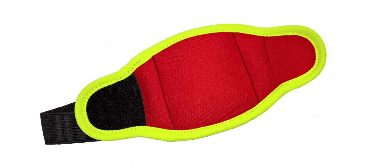 GPS-Tracker Tasche in rot/gelb