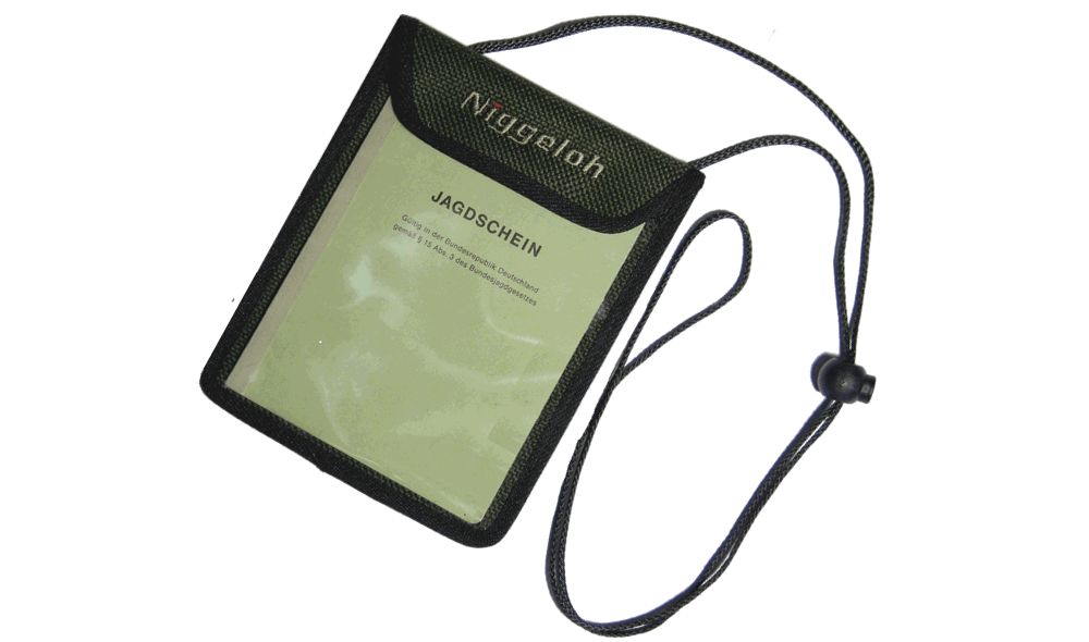 Jagdscheintasche